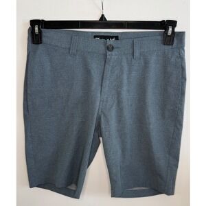 Travis Mathew Golf Shorts Men's 30 Blue Performance Stretch Casual Fast Ship